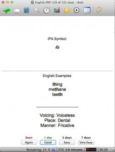 English Pronunciation Anki Deck